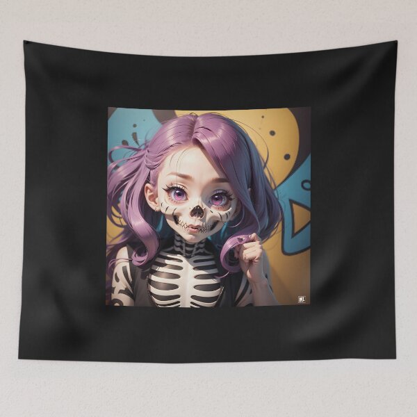 Item preview, Skeleton Halloween Celebration designed and sold by Shiwwa.