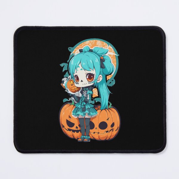 Item preview, Halloween Skeleton Kawaii Girl designed and sold by CatCoconut-Art.