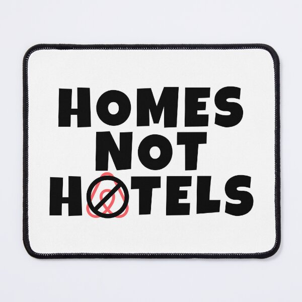 Item preview, Anti Air BNB Homes Not Hotels designed and sold by gillys.