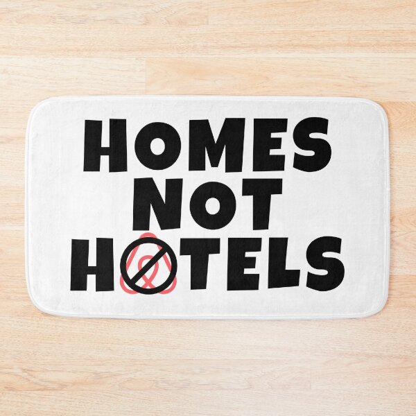 Item preview, Anti Air BNB Homes Not Hotels designed and sold by gillys.