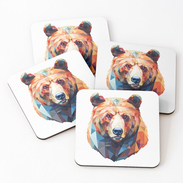 Item preview, Bear - Geometric Patterns designed and sold by Vansky-Art.