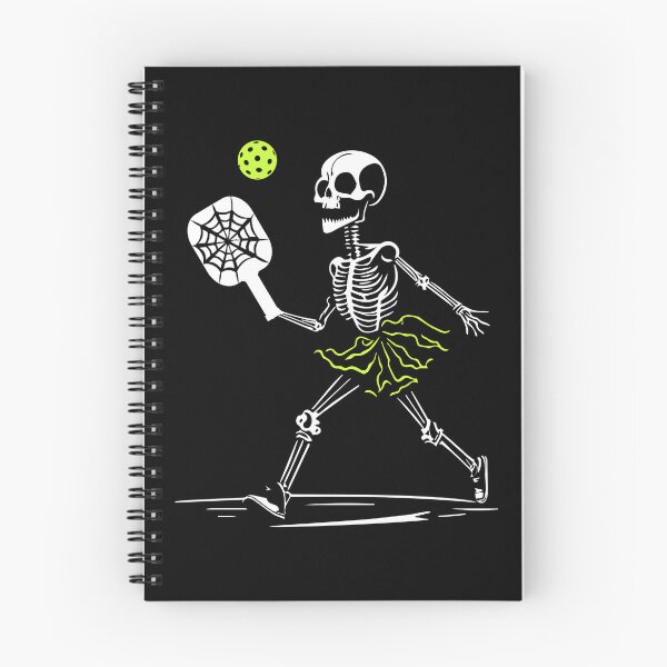 Item preview, Spooky Pickleball Halloween Skeleton Women designed and sold by Designer-Girl.