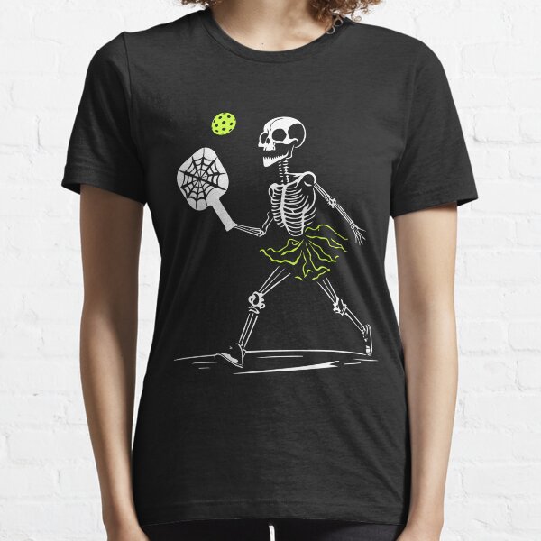 Item preview, Spooky Pickleball Halloween Skeleton Women designed and sold by Designer-Girl.