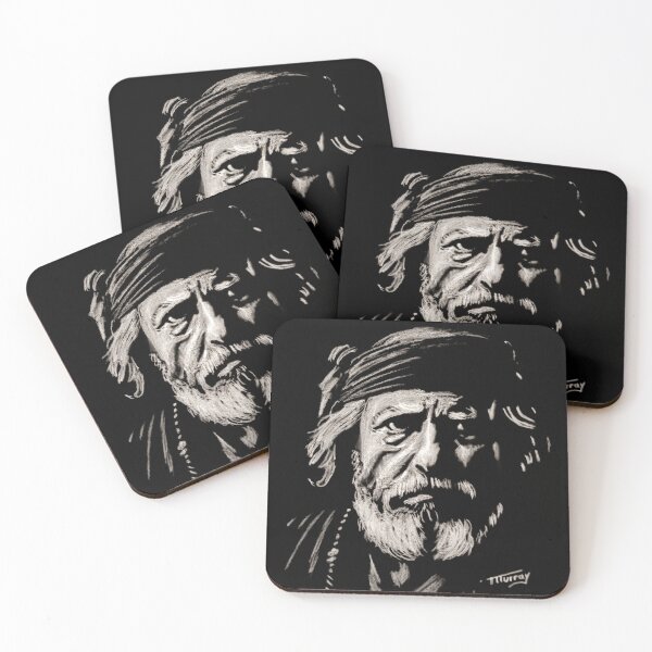 Item preview, Charcoal sketch of an old Pirate designed and sold by artbymurray.