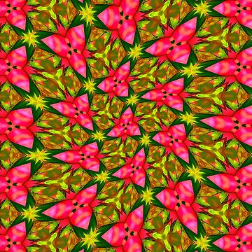 Artwork thumbnail, Bleeding Heart Flower by Patternflower