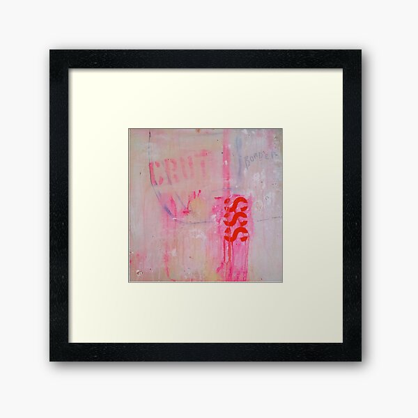 Crut Framed Art Print