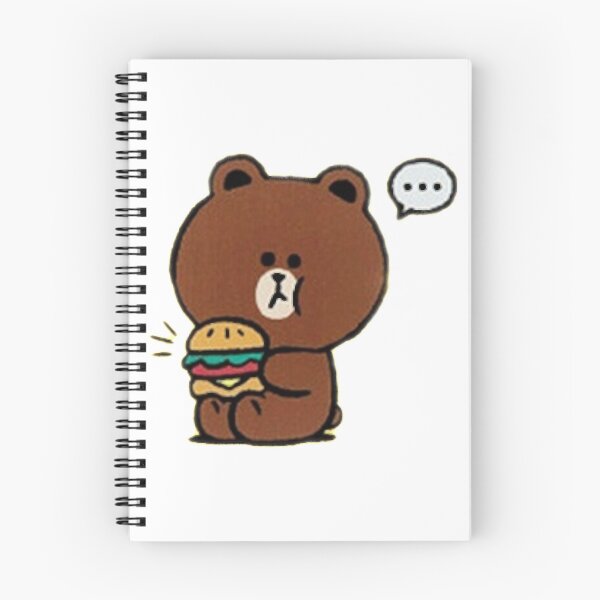 Item preview, Brown - Eating a burger! designed and sold by rayan-beaoins.