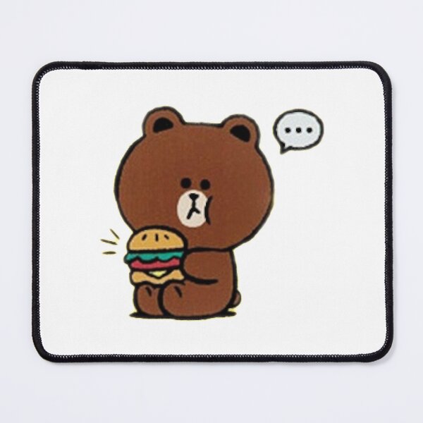 Item preview, Brown - Eating a burger! designed and sold by rayan-beaoins.