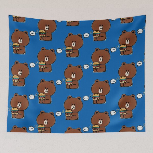 Item preview, Brown - Eating a burger! designed and sold by rayan-beaoins.