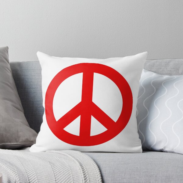 Item preview, Maroon Peace Sign Symbol designed and sold by popculture.