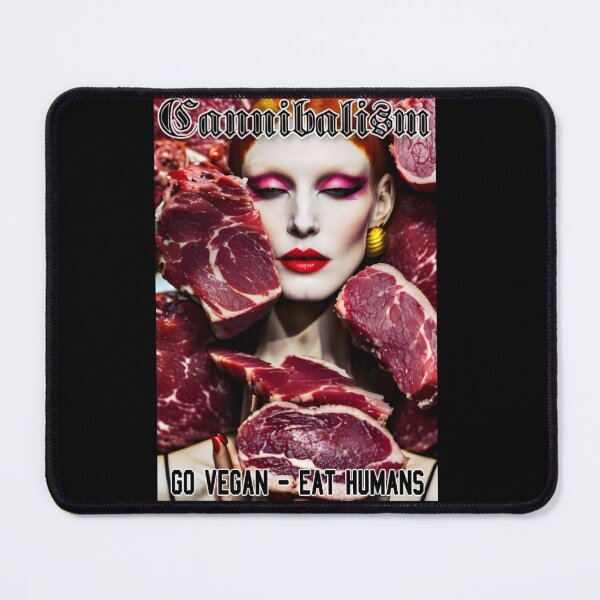 Item preview, GO VEGAN - Cannibalism 2 designed and sold by EyrHeren.
