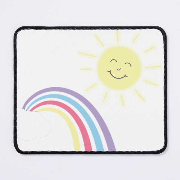 Item preview, Illustration of a rainbow and sun designed and sold by Sneshkica.