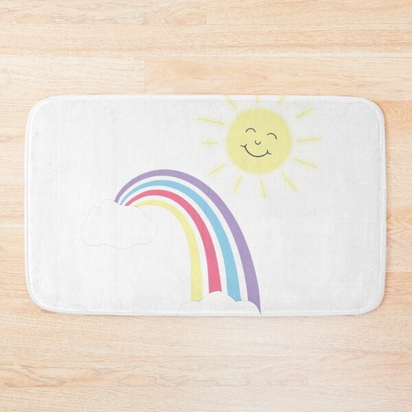 Item preview, Illustration of a rainbow and sun designed and sold by Sneshkica.