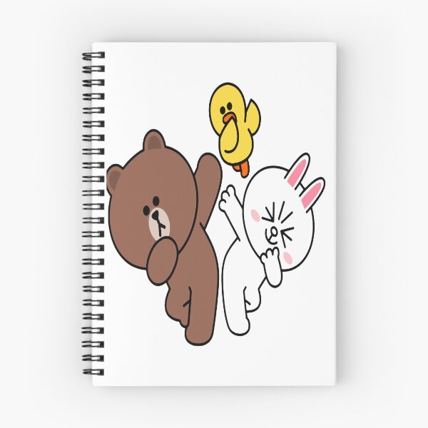 Item preview, Cute brown bear cony bunny rabbit duck dancing . designed and sold by rayan-beaoins.