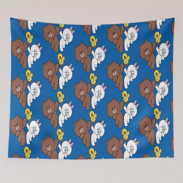 Item preview, Cute brown bear cony bunny rabbit duck dancing . designed and sold by rayan-beaoins.