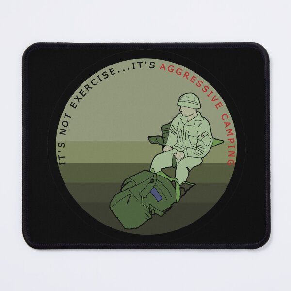 Item preview, Aggressive Camping designed and sold by GottaHaveOne.