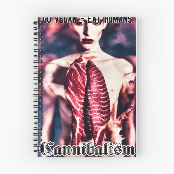 Item preview, GO VEGAN - Cannibalism 3 designed and sold by EyrHeren.