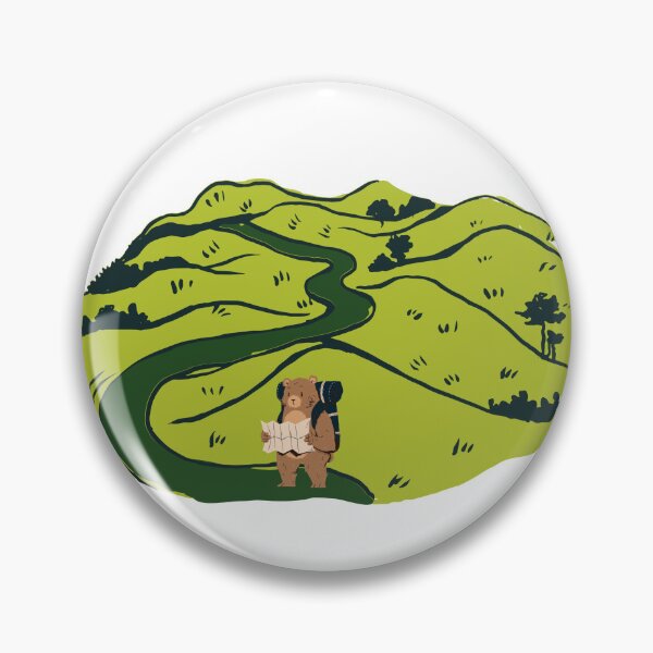 Artikelvorschau, Ein Bär auf Wanderschaft entworfen und verkauft von PassionFruchti.
