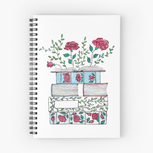 Item preview, Blooming Stack of Books designed and sold by Emma Mildred Cowell.