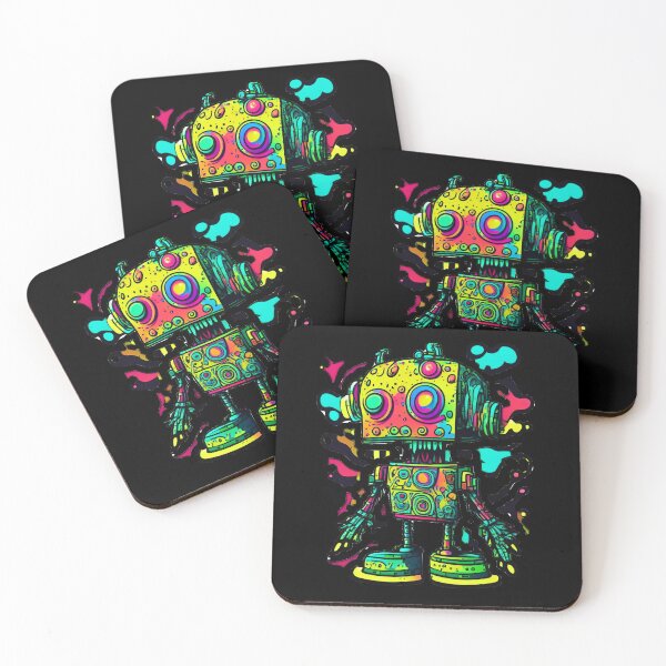 Item preview, PSYCHEDELIC ACID ROBOT #2 designed and sold by RICK-TURNER.