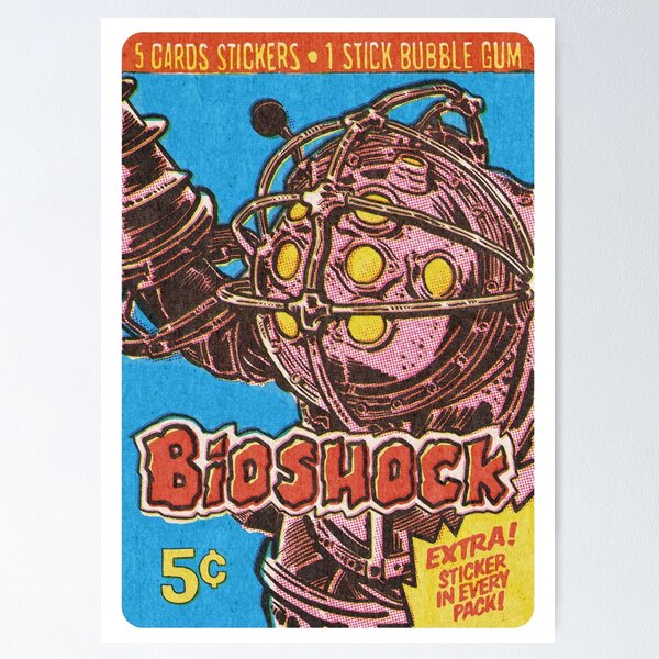 Aperçu de l'œuvre Carte de fan art de Papa Bubble Gum créée et vendue par MarkScicluna.