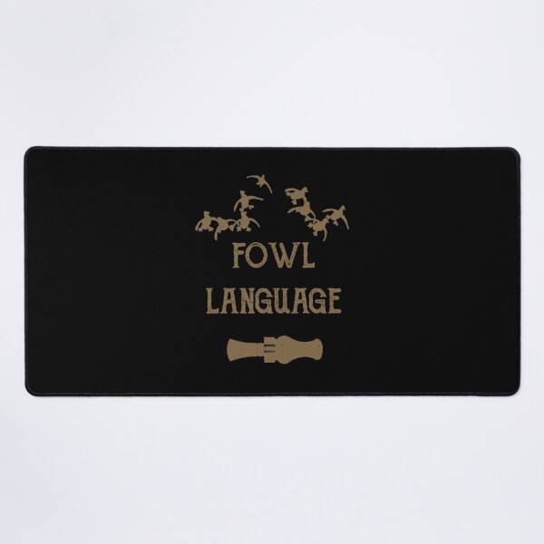 Item preview, Fowl Language By Funny As Duck 	 	 designed and sold by ueukqucax7.
