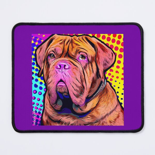 Item preview, Dogue de Bordeaux/French Mastiff Pop Art designed and sold by FunnehGacha.