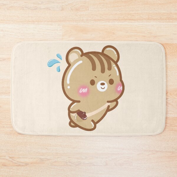 Item preview, Cute Kawaii Chipmunk Sorry I'm Late designed and sold by cutecozynook.