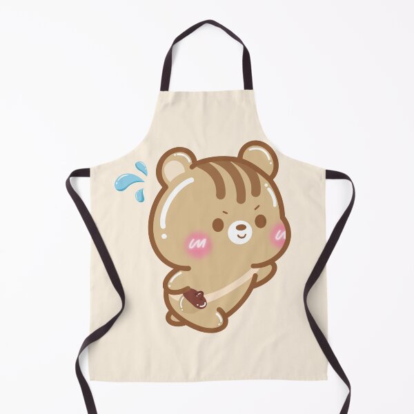 Item preview, Cute Kawaii Chipmunk Sorry I'm Late designed and sold by cutecozynook.