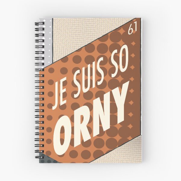 Item preview, 61, I'm so Orny designed and sold by Cyrille BRG.