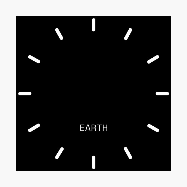 Item preview, Earth Clock designed and sold by saikonomichi.