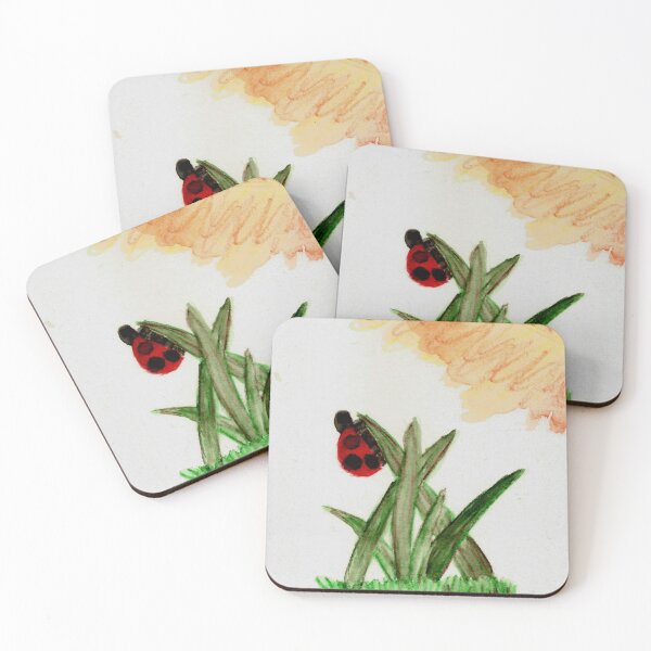 Item preview, Ladybug in Watercolour designed and sold by DaughterOfFaye.
