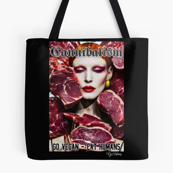 Item preview, GO VEGAN - Cannibalism 2 designed and sold by EyrHeren.