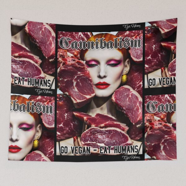 Item preview, GO VEGAN - Cannibalism 2 designed and sold by EyrHeren.