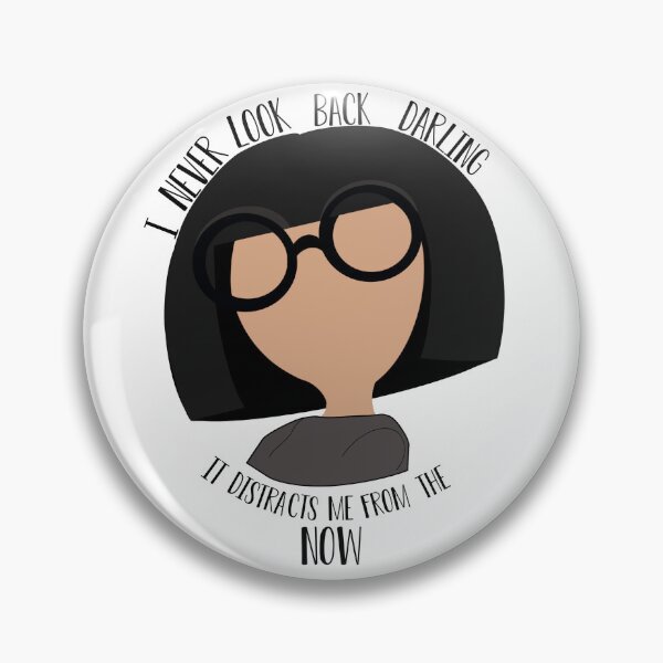 Item preview, The Incredibles Edna Mode "I Never Look Back Darling" designed and sold by EllieConstable.
