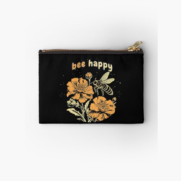 Item preview, Bee Happy / Be Happy / Pollinators designed and sold by Bug & Brush.
