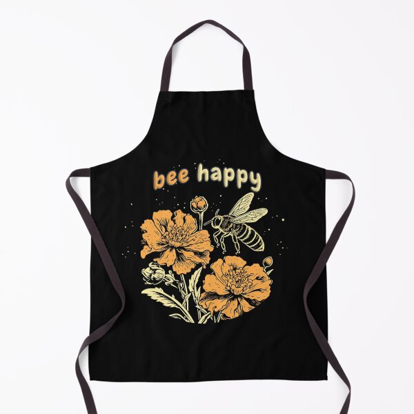 Item preview, Bee Happy / Be Happy / Pollinators designed and sold by Bug & Brush.