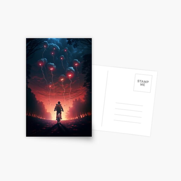 Item preview, STRANGER THINGS POSTER  designed and sold by OurBarcode.