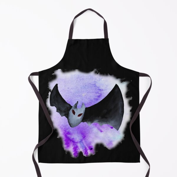 Item preview, Watercolor bat with purple background designed and sold by KanyaluckArtist.