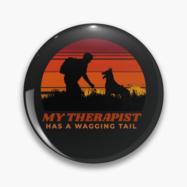 Item preview, My Therapist Has Wagging Tail Malinois Gift  designed and sold by Guarddogdrive.