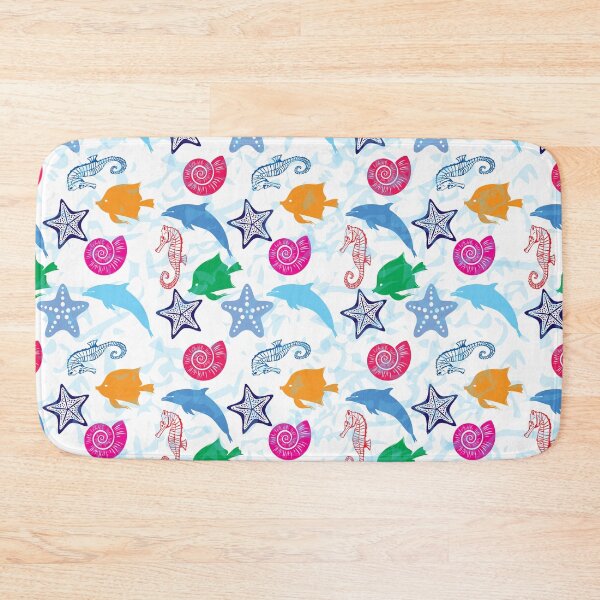 Item preview, Sea Animals Surface Pattern designed and sold by PatternTitan.