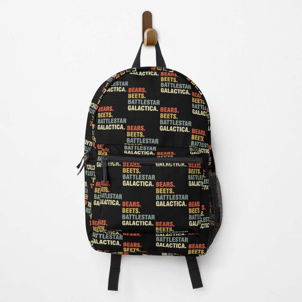 Vista previa del artículo con la obra «Mochila», diseñado y vendido por ThreadGen.