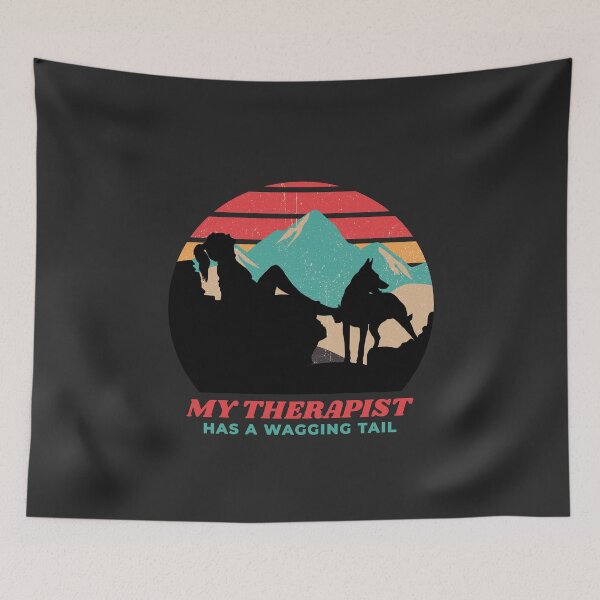 Item preview, My Therapist Has A Wagging Tail Malinois Gift  designed and sold by Guarddogdrive.