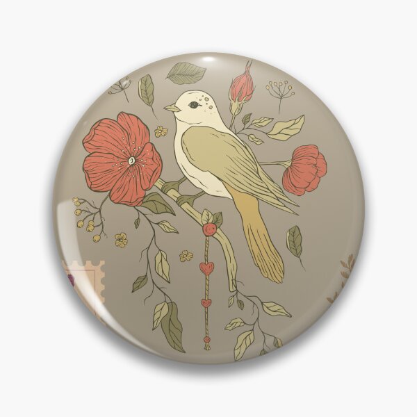 Item preview, bird on a branch designed and sold by TheSisters5.