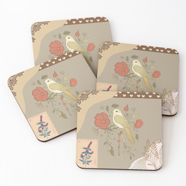 Item preview, bird on a branch designed and sold by TheSisters5.
