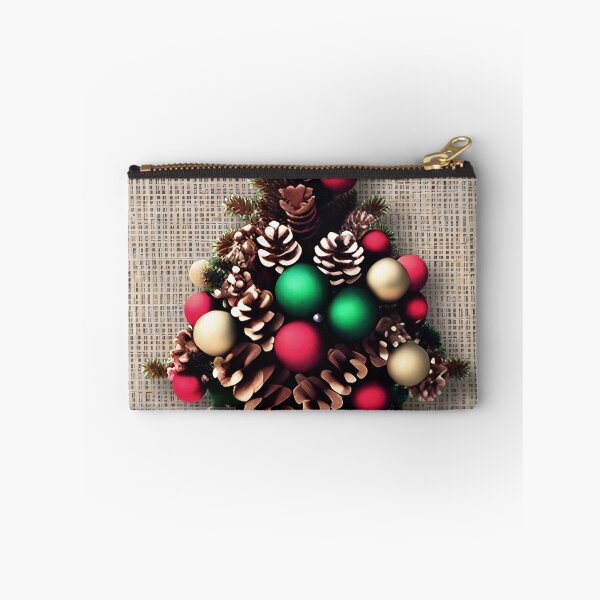 Item preview, Árbol de Navidad de cono de pino en arpillera designed and sold by Dana Roper.