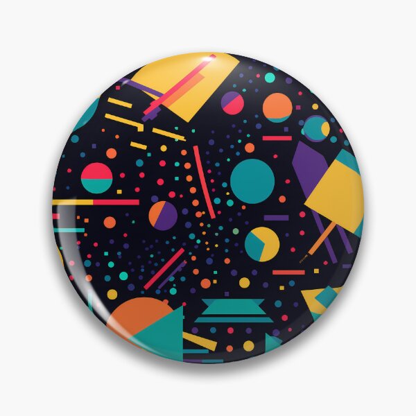 Item preview, 80s abstract geometrical seamless pattern designed and sold by Acim0.