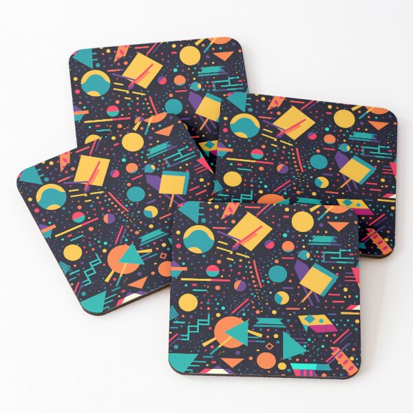 Item preview, 80s abstract geometrical seamless pattern designed and sold by Acim0.