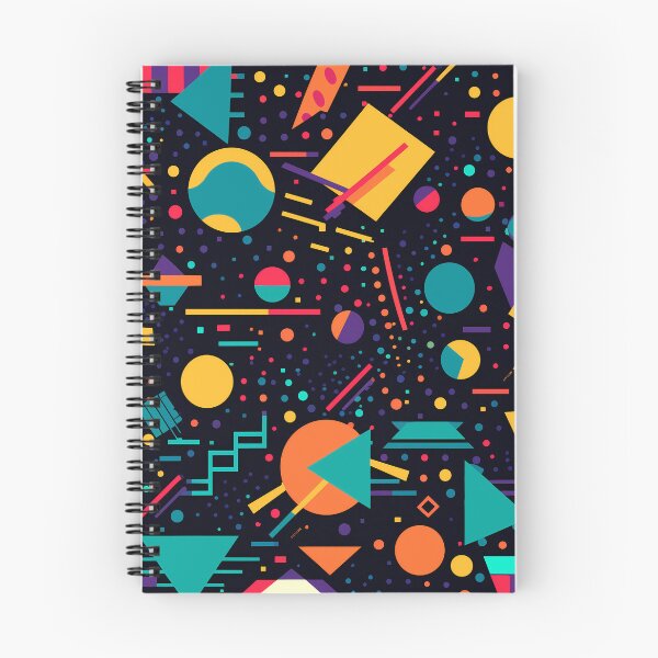 Item preview, 80s abstract geometrical seamless pattern designed and sold by Acim0.