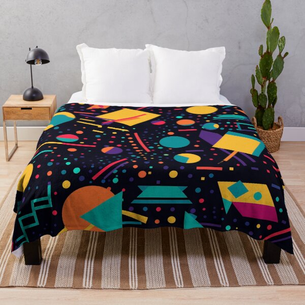 Item preview, 80s abstract geometrical seamless pattern designed and sold by Acim0.